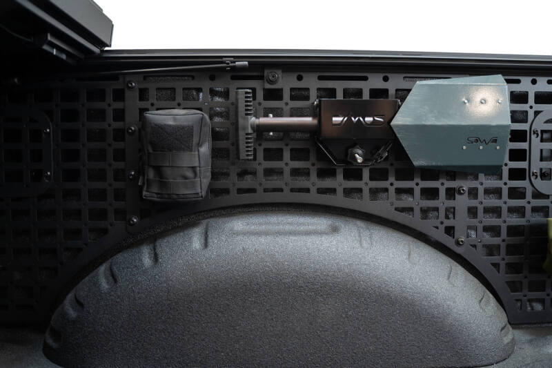 Ford Super Duty F250 Bed Side Molle Panel - Passenger Side - Addictive Desert Designs - Hammer Black - `23-`27